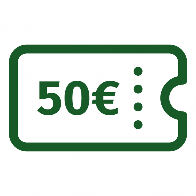 50 Euro Gutschein